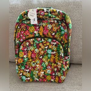 Vera Bradley Peanuts (Snoopy) Peanuts Garden Large Backpack NWT